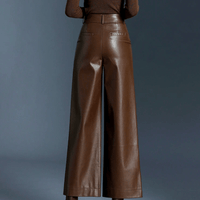 The Modena Leather Trouser