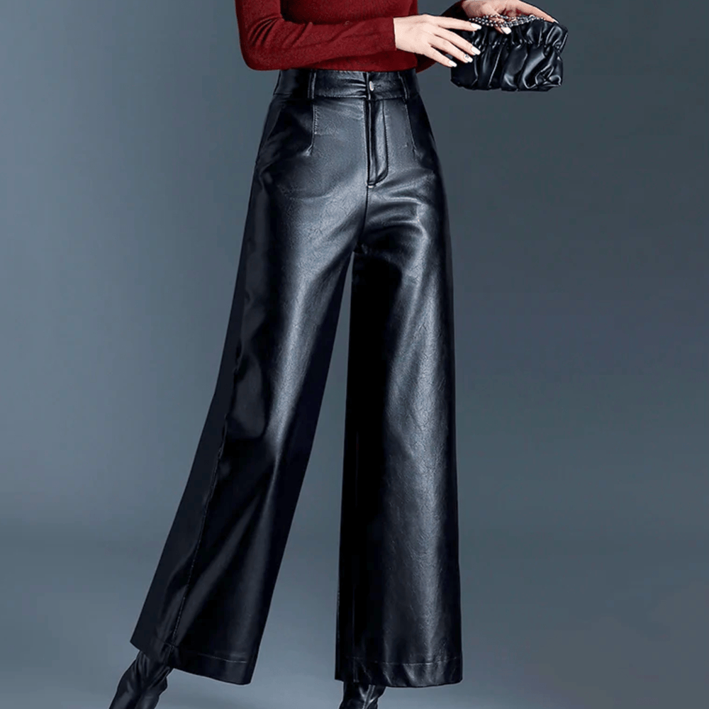 The Modena Leather Trouser
